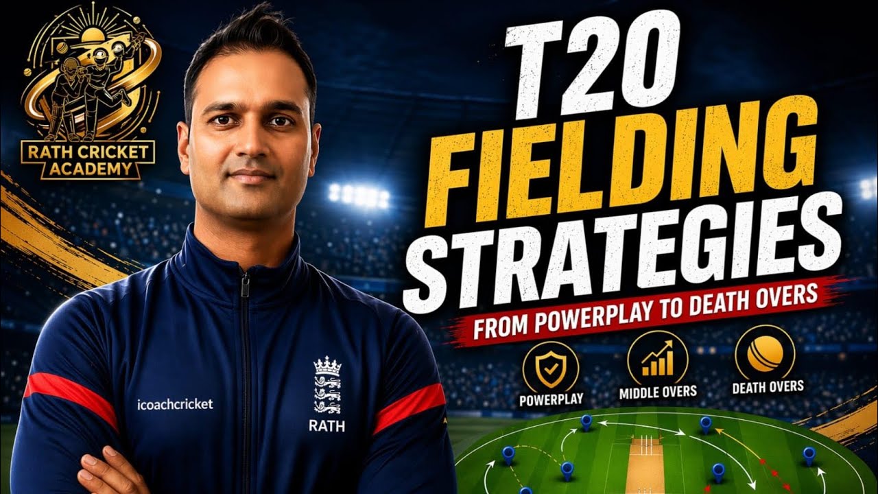 T20 Fielding Strategies – From Powerplay to Death Overs | How to Control the Game