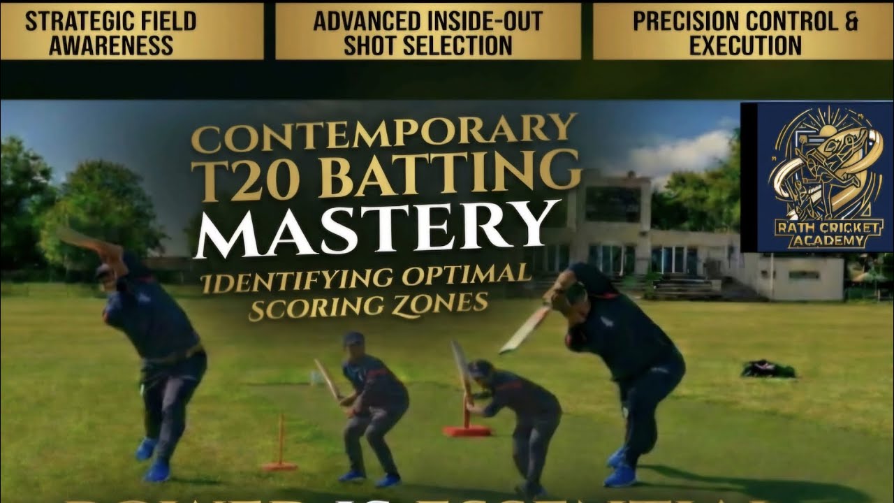 T20 Batting: How to Find the Right Scoring Zones (Full Practical Video)