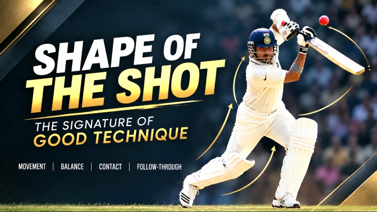SHAPE OF THE SHOT | THE SIGNATURE OF GOOD TECHNIQUE